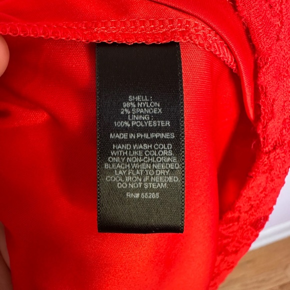 Express Red Backless Dress - Picture 9 of 9